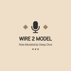 Wire humans and AI to Role model podcast samples