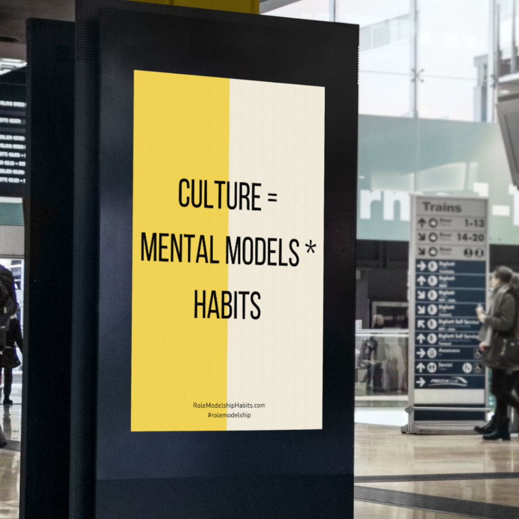 Culture, Mental Models, Habits, Routines, Role Models