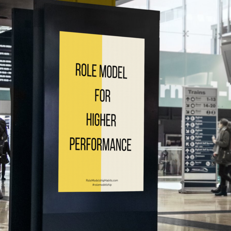 Role Model, serve as an example for values and economic value for higher performance